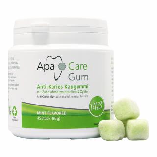 APACARE Gum BOX 45 szt. - gumy do żucia z ksylitolem i wapniem