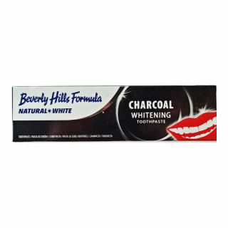 BEVERLY HILLS Natural White CHARCOAL 100ml - pasta wybielająca z aktywnym węglem