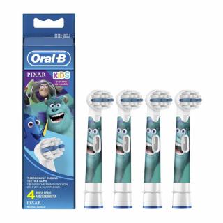 BRAUN Oral-B Kids EB10-4 PIXAR 4szt. - zestaw końcówek dla dzieci z motywem PIXAR