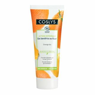 COSLYS Orange Gel 75ml - pomarańczowy żel do mycia zębów z fluorem