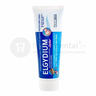 ELGYDIUM Junior pasta do zębów dla dzieci o smaku gumy do żucia 50ml