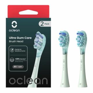 OCLEAN Ultra Gum Care Mint 2szt. - delikatne końcówki do szczoteczek sonicznych Oclean miętowe