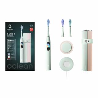 OCLEAN X ULTRA S Set MINT - szczoteczka soniczna w zestawie z etui podróżnym i 3 końcówkami