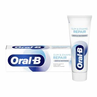 ORAL-B GumEnamel REPAIR Gentle Whitening 75ml - wybielająca pasta do zębów odbudowa dziąseł i szkliwa