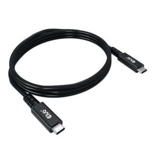 CAC-1571 Certyfikowany dwukierunkowy kabel USB4 Typ C Gen3x2 40Gb 0,8 m