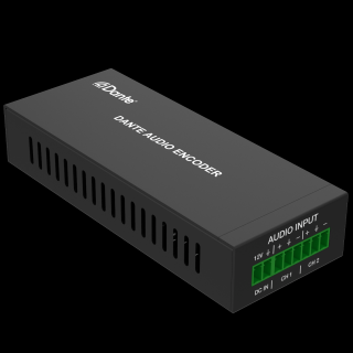 HDP-AUD2ENC 2-kanałowy enkoder dźwięku Dante®