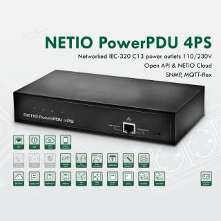 NETIO PowerPDU 4PS Sterownik Zasilania 4x 230V