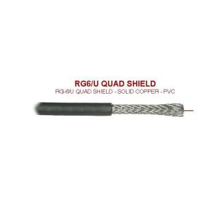 RG6-UQ BC –BK QUAD kabel koaksjalny