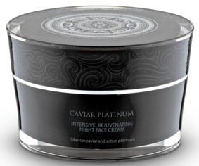 Intensywnie Regenerujący Krem do Twarzy na Noc, Caviar Platinum, 50ml