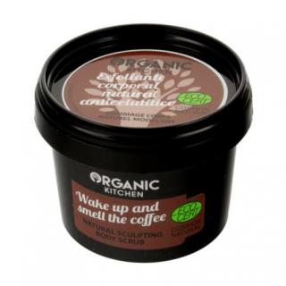 Modelujący Scrub do Ciała Obudź się i Poczuj Zapach Kawy, Organic Kitchen, 100ml