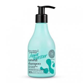 Szampon do Włosów Suchych i Łamliwych, Aqua Booster Ultra Nawilżenie, Natura Siberica, 245 ml