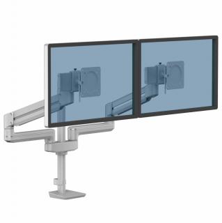 RAMIĘ NA 2 MONITORY FELLOWES TALLO MODULAR 2FMS SREBRNE