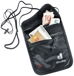 Deuter Security Wallet II RFID BLOCK, saszetka na dokumenty, black