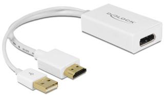 Delock Konwerter HDMI do DisplayPort 62496