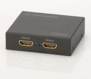 Digitus Aktywny rozdzielacz 4K HDMI 2 port
