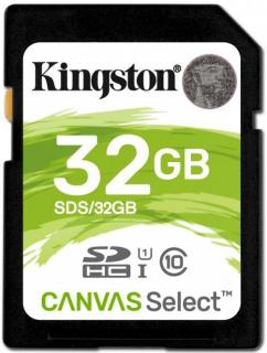 Kingston Karta pamięci SDHC 32GB UHS-1