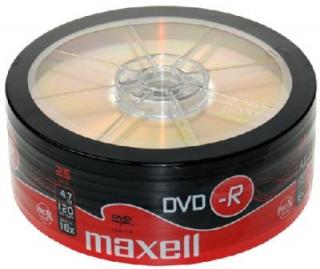 Maxell Płyta DVD-R Spindel 25 szt.