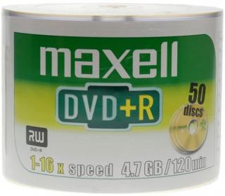 Maxell Płyta DVD+R Spindel 50 szt.