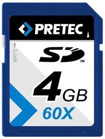 Pretec Karta SD 4GB