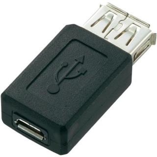 Przejściówka micro USB - USB F/F