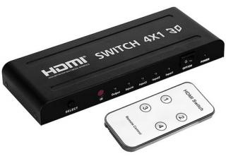 Spacetronik Przełącznik sygnału HDMI 4x1 SPH-S104V4