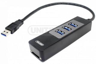 Unitek Hub USB 3.0 + czytnik SDXC Y-3048A