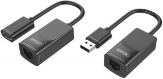 Unitek Przedłużacz USB po skrętce Y-UE01001