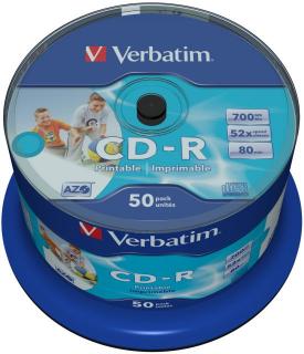 Verbatim CD-R Printable Cake 50
