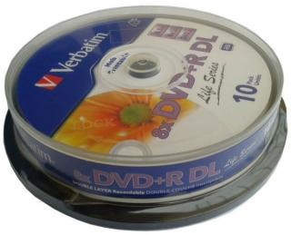 Verbatim Płyta DVD+R DL Printable Cake 10 szt.