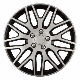 Kołpak DAKAR NC 14" SILVERBLACK ze śrubami chrom