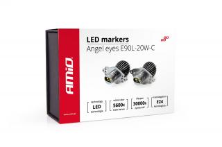 LED marker ringi markery BWM E90 L-20W-C AMIO-01542