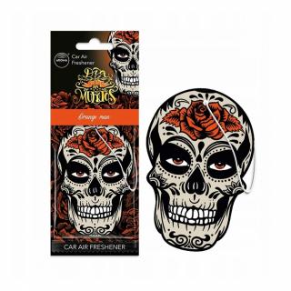 Odświeżacz powietrza AROMA CAR MUERTOS Skull Orange Man Island Driftwood