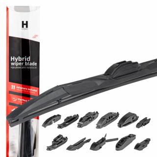 Pióro wycieraczki AMiO Hybrid multiconnect 14" 350mm 35cm 11 adapterów AMIO-02201