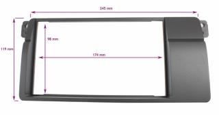 Ramka radiowa 2 DIN BMW E46 1998-2004