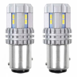 Żarówki LED CANBUS 3020 22SMD UltraBright 1157 BAY15D P21/5W White 12V 24V AMIO-02450