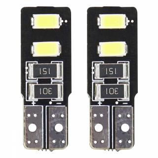 Żarówki LED CANBUS 4SMD 5730 T10 W5W White AMIO-01630