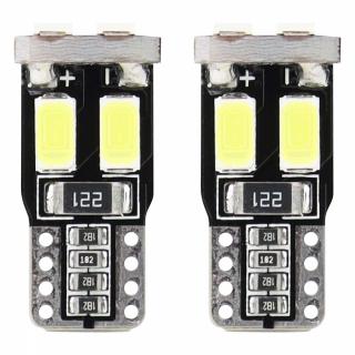 Żarówki LED CANBUS 6SMD 5730 T10 W5W White AMIO-01622