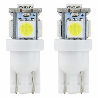 Żarówki LED STANDARD T10 W5W 5xSMD 5050 12V AMIO-01284