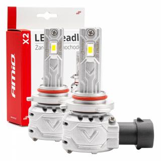 Żarówki samochodowe LED seria X2 HB4 9006 6500K Canbus AMIO-02976