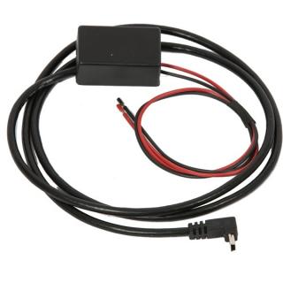 Zasilacz samochodowy, USB mini wtyk 5V/1x2,1A, 0,9m