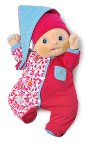 Piżama dla lalki Rubens Barn Baby - różowa