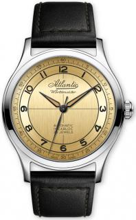 Zegarek Atlantic, 53780.41.39BK, Męski, Worldmaster 1888 'The Original' Automatic