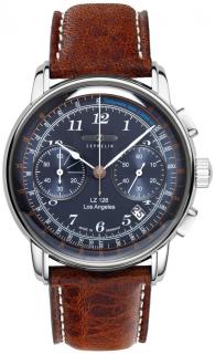 Zegarek Zeppelin, 7614-3, Męski, LZ126 Los Angeles Chronograph