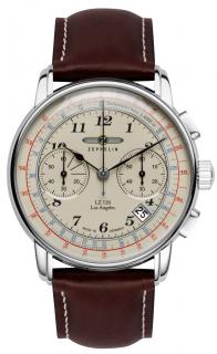 Zegarek Zeppelin, 7614-5, Męski, LZ126 Los Angeles Chronograph