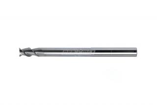 Frez węglikowy do aluminium 10 mm DOLFA 2-AL-XL | 2-ostrzowy | długi | DIN 6535 HA - DOLFAMEX 0641-554-508812