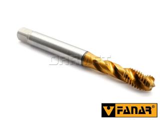 Gwintownik maszynowy wysokowydajny 800X HSS-E, DIN 371 - gwint metryczny ISO M8x1, nieprzelotowy, drobnozwojny - FANAR (C2-513X01-0083)