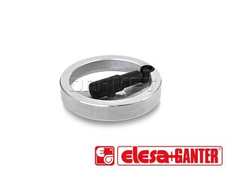 Koło ręczne aluminiowe z rękojeścią składaną GN 322.7 - ELESA+GANTER