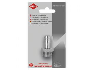 Przyłącze na wąż 10 mm x 3/8" GZ Airpress 4346825