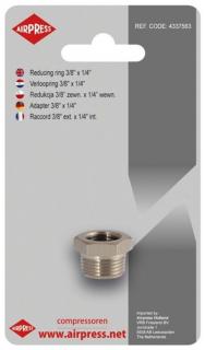 Redukcja mufa 1/4" x nypel 3/8" Airpress 4337563