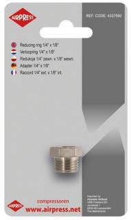 Redukcja mufa 1/8" x nypel 1/4 Airpress 4337560